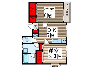 クレスト清瀬の物件間取画像